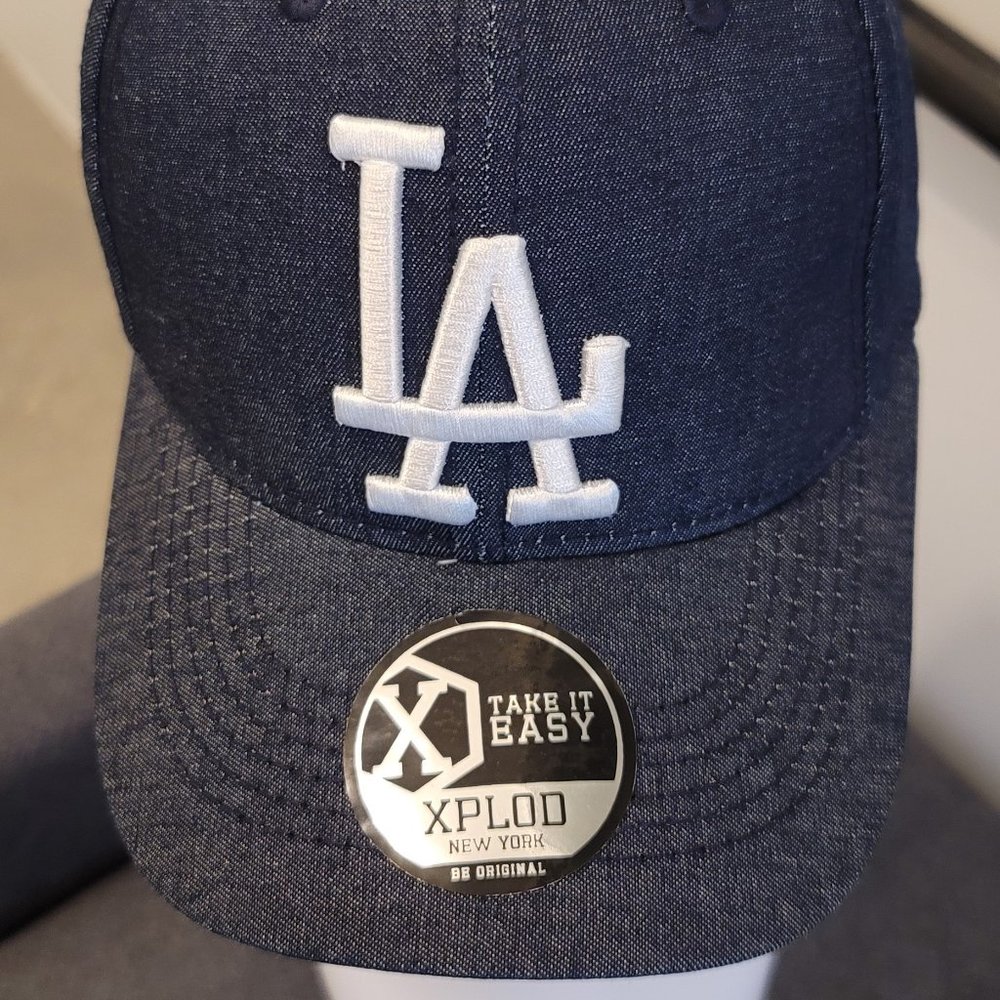 LA DENIM BASEBALL CAP